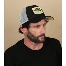 Djinns - Casquette "HFT Trucker Paddy Pad Black Yellow" Pour Homme - Noir - Taille Unique - Headict