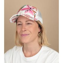 Roxy - Casquette "Beautiful Mornnig White Happy Tropical Swim" Pour Femme - Flower - Taille Unique - Headict