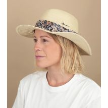 Herman Headwear - Chapeau "Sutton Offwhite" Pour Femme - Beige - Taille M - Headict