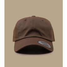 Yupoong - Casquette "Dad Hat Destructurée Marron" Pour Homme - Taille Unique - Headict