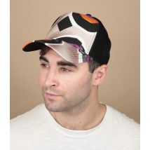 Djinns - Casquette "HFT Paintdots Black Orange Purple" Pour Homme - Noir - Taille Unique - Headict