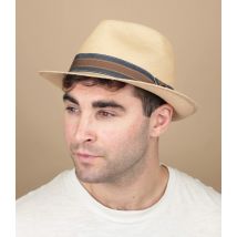 City Sport - Chapeau "Panama Trilby Stone" Pour Homme - Beige - Taille XL - Headict