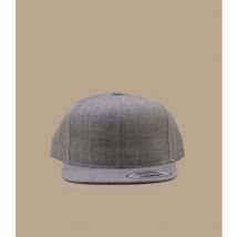 Yupoong - Casquette "Snapback Enfant Heather Gris" - Taille Unique - Headict