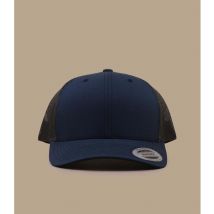 Yupoong - Casquette "Trucker Bleu Et Gris" Pour Homme - Bleu Marine - Taille Unique - Headict