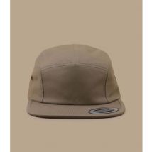 Yupoong - Casquette "Five Panels Beige" Pour Homme - Taille Unique - Headict