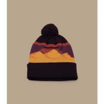 Beechfield - Bonnet "Ponpon Mountain Peaks, Desert Peaks" Pour Homme - Bordeaux - Taille Unique - Headict