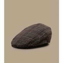 Brixton - Béret "20TH Anniversary Hooligan Brown Plaid" Pour Homme - Marron - Taille S - Headict