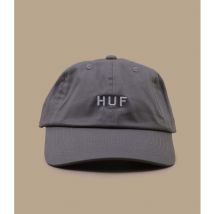 Huf - Casquette "Huf Set OG CV 6 Panel Hat Light Grey" Pour Homme - Gris - Taille Unique - Headict