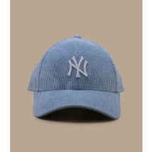 New Era - Casquette "Femme Cord 9Forty New York Yankees" Pour Femme - Bleu - Taille Unique - Headict