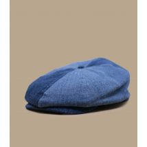 Brixton - Béret "Reserve Assembly Brood Union Herringbone Denim" Pour Homme - Bleu - Taille M - Headict