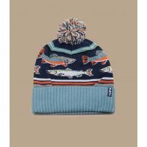 Kavu - Bonnet "Herschel Go Fish" Pour Homme - Bleu - Taille Unique - Headict