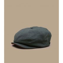 Brixton - Béret "Fender Factory Brood Newsboy Cap Olive" Pour Homme - Vert - Taille S - Headict