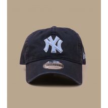 New Era - Casquette "Washed Outline 9Twenty New York Yankees Nvysfbchw" Pour Homme - Bleu Marine - Taille Unique - Headict