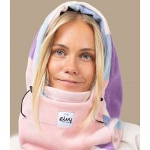 Eivy - Cagoule "Mandy Fleece Balaclava Abstract Pastels" Pour Femme - Rose - Taille Unique - Headict