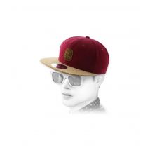 In The Galaxy - Casquette Snapback "Stay Gold Burgundy Cork" Pour Homme - Bordeaux - Taille Unique - Headict