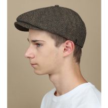 Brixton - Béret "Brood Brown Khaki" Pour Homme - Marron - Taille S - Headict