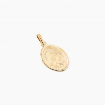Pendentif Or Jaune Vierge A L'enfant - Pour Unisex - Histoire d'Or