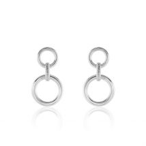 Boucles D'oreilles Pendantes Argent Gasparin - Pour Femme - Histoire d'Or