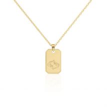 Collier Plaqué Or Quintien - Pour Homme - Histoire d'Or
