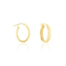 Créoles Galila Or Jaune - Pour Femme - Histoire d'Or