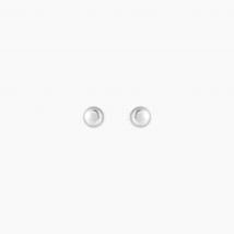 Boucles D'oreilles Puces Or Blanc Fidelia - Pour Famille - Histoire d'Or