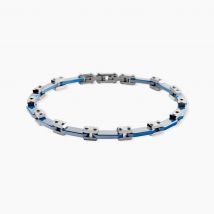 Bracelet Jourdan Iain Acier Argenté - Pour Homme - Histoire d'Or
