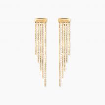Boucles D'oreilles Pendantes Brin D'or Or Jaune - Pour Femme - Histoire d'Or