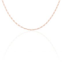Chaîne Ophelio Maille Alternee 1/1 Or Rose - Pour Femme - Histoire d'Or