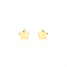 Boucles D'oreilles Puces Alphonsine Etoile Or Jaune - Pour Femme - Histoire d'Or