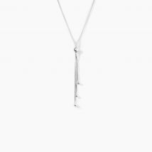 Collier Giorgia Argent Blanc - Pour Femme - Histoire d'Or