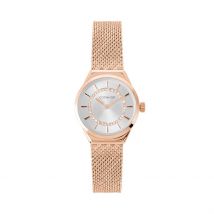 Montre Codhor Lola Argenté - Boîtier Rose - Cadran Argenté - Bracelet Rose - Mécanisme en Quartz - Pour Femme - Histoire d'Or