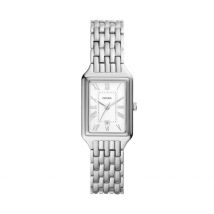 Montre Fossil Raquel Argenté - Boîtier Argenté - Cadran Argenté - Bracelet Argenté - Mécanisme en Quartz - Pour Femme - Histoire d'Or