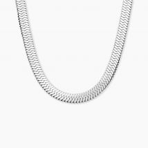 Collier Hera Melitta Acier Blanc - Pour Femme - Histoire d'Or