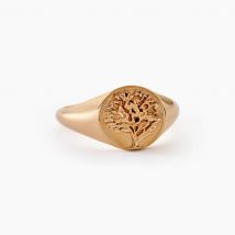 Chevalière Plaqué Or Jaune Imbor - Pour Femme - Histoire d'Or