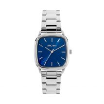 Montre Arctik Noxen Bleu - Boîtier Argenté - Cadran Bleu - Bracelet Argenté - Mécanisme en Quartz - Pour Homme - Histoire d'Or