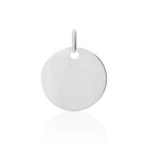 Pendentif Elisandre Argent Blanc - Pour Homme - Histoire d'Or
