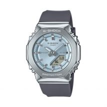 Montre Casio G-shock Bleu Sky - Boîtier Blanc - Cadran Blanc - Bracelet Noir - Mécanisme en Quartz - Pour Famille - Histoire d'Or