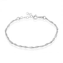 Bracelet Saman Argent Blanc - Pour Femme - Histoire d'Or