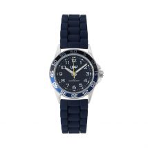 Montre Upp Axel Bleu - Boîtier Blanc - Cadran Blanc - Bracelet Bleu - Mécanisme en Quartz - Pour Enfant - Histoire d'Or
