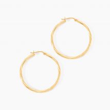 Créoles Youri Or Jaune - Pour Femme - Histoire d'Or