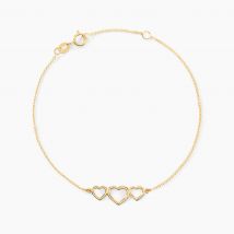 Bracelet Or Jaune Mayron - Pour Femme - Histoire d'Or