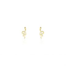 Boucles D'oreilles Puces Serafino Or Jaune - Pour Femme - Histoire d'Or