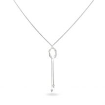 Collier Mariana Argent Blanc - Pour Femme - Histoire d'Or