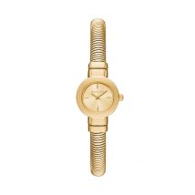 Montre Michael Kors Gramercy Doré - Boîtier Jaune - Cadran Champagne - Bracelet Doré - Mécanisme en Quartz - Pour Femme - Histoire d'Or