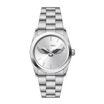Montre Zadig & Voltaire Noir - Boîtier Blanc - Cadran Argenté - Bracelet Argenté - Mécanisme en Quartz - Pour Femme - Histoire d'Or