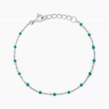 Bracelet Polka Argent Blanc - Pour Femme - Histoire d'Or