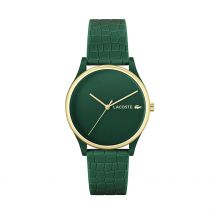 Montre Lacoste Crocodelle Vert - Boîtier Autres - Cadran Vert - Bracelet Vert - Mécanisme en Quartz - Pour Femme - Histoire d'Or