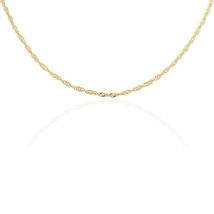 Collier Fern Plaqué Or - Pour Femme - Histoire d'Or