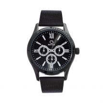 Montre O Watch Yeet Noir - Boîtier Noir - Cadran Noir - Bracelet Noir - Mécanisme en Quartz - Pour Homme - Histoire d'Or