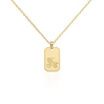 Collier Plaqué Or Quintien - Pour Homme - Histoire d'Or